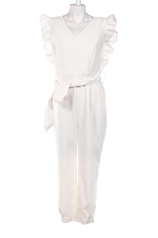 Дамски дълъг гащеризон Miss Chic, Размер M, Цвят Бял, Цена 25,00 €