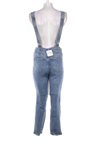 Salopetă lungă de damă Stradivarius, Mărime S, Culoare Albastru, Preț 65,99 Lei