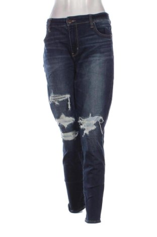 Дамски дънки American Eagle, Размер XXL, Цвят Син, Цена 19,42 €