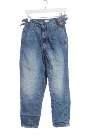 Damskie jeansy Bershka, Rozmiar XS, Kolor Niebieski, Cena 78,99 zł