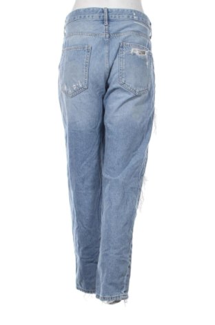 Blugi de femei Bershka, Mărime M, Culoare Albastru, Preț 91,99 Lei
