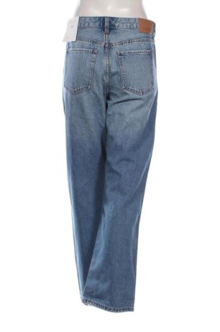 Дамски дънки Bershka, Размер L, Цвят Син, Цена 24,03 €