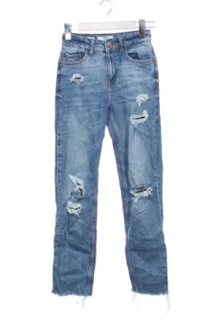 Дамски дънки Bershka, Размер XXS, Цвят Син, Цена 15,33 €