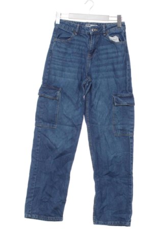 Дамски дънки Bershka, Размер XS, Цвят Син, Цена 15,33 €