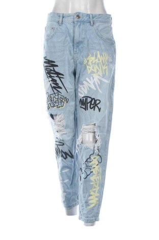 Дамски дънки Bershka, Размер S, Цвят Син, Цена 15,33 €