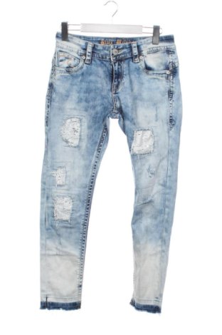 Damskie jeansy Blue Monkey, Rozmiar S, Kolor Niebieski, Cena 22,99 zł, #136450344