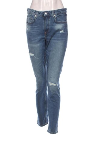 Дамски дънки H&M, Размер L, Цвят Син, Цена 15,33 €