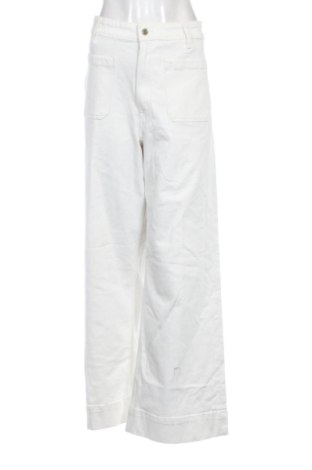 Blugi de femei H&M, Mărime XL, Culoare Alb, Preț 102,99 Lei, #136423585
