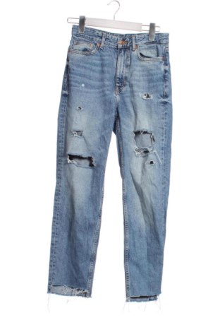 Damskie jeansy H&M, Rozmiar XS, Kolor Niebieski, Cena 79,45 zł
