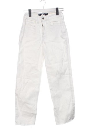 Дамски дънки Hollister, Размер XXS, Цвят Бял, Цена 14,82 €