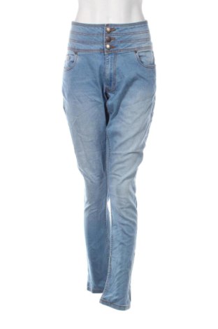 Damskie jeansy Janina, Rozmiar XL, Kolor Niebieski, Cena 78,99 zł