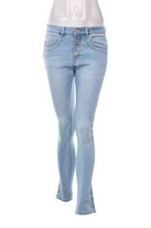 Blugi de femei Jewelcity, Mărime M, Culoare Albastru, Preț 237,99 Lei