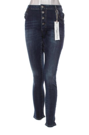 Дамски дънки Jewelly, Размер XXL, Цвят Син, Цена 39,36 €