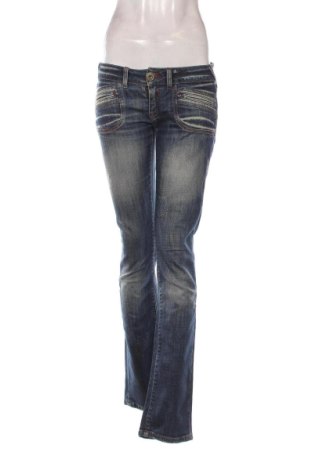 Blugi de femei Kenvelo, Mărime L, Culoare Albastru, Preț 77,25 Lei, #136442516