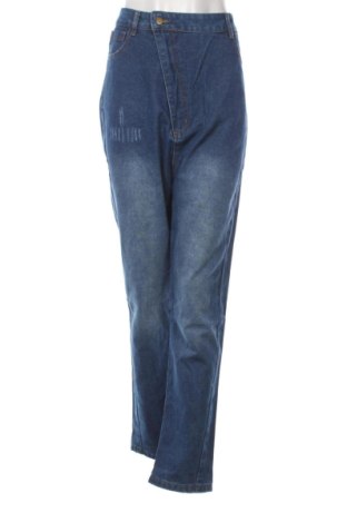 Blugi de femei MissLook, Mărime M, Culoare Albastru, Preț 91,99 Lei
