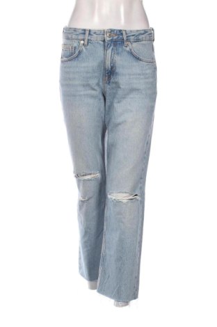 Damskie jeansy Pull&Bear, Rozmiar M, Kolor Niebieski, Cena 79,40 zł