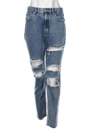 Blugi de femei Pull&Bear, Mărime M, Culoare Albastru, Preț 91,99 Lei