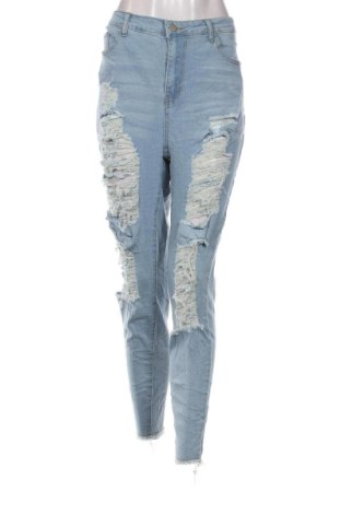 Дамски дънки SHEIN, Размер XXL, Цвят Син, Цена 13,80 €