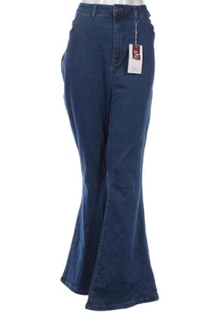 Damskie jeansy Sheego, Rozmiar 3XL, Kolor Niebieski, Cena 250,99 zł