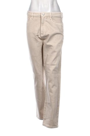 Дамски дънки Stradivarius, Размер XL, Цвят Екрю, Цена 15,33 €