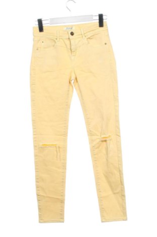 Дамски дънки Stradivarius, Размер XS, Цвят Жълт, Цена 15,33 €