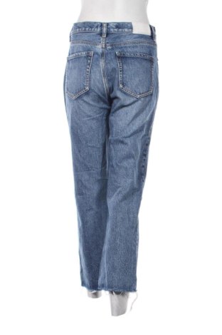Blugi de femei Stradivarius, Mărime L, Culoare Albastru, Preț 91,99 Lei
