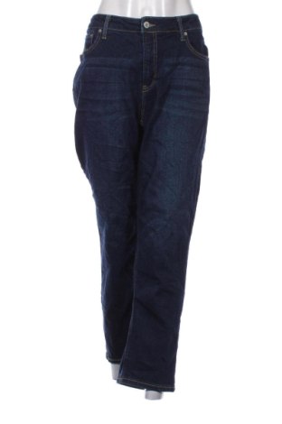 Blugi de femei Time and tru, Mărime XXL, Culoare Albastru, Preț 82,99 Lei, #136459273