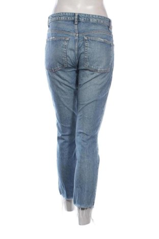 Blugi de femei Zara, Mărime M, Culoare Albastru, Preț 85,99 Lei