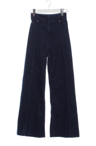 Dámske džínsy  Zara, Veľkosť XXS, Farba Modrá, Cena  14,00 €