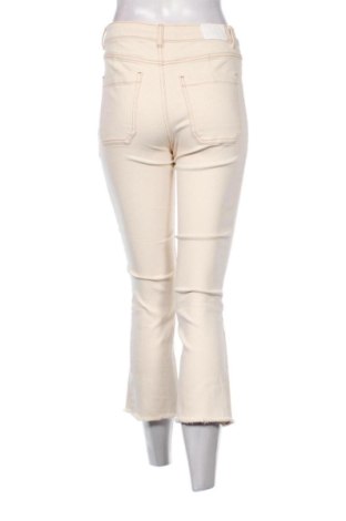 Дамски дънки Zara, Размер S, Цвят Бежов, Цена 14,31 €