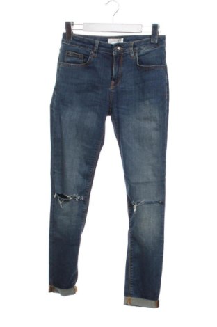Дамски дънки Zara, Размер S, Цвят Син, Цена 14,31 €