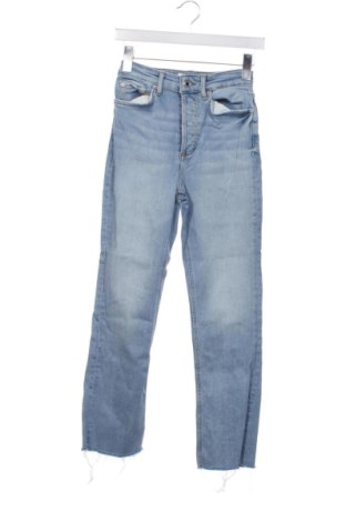 Дамски дънки Zara, Размер XS, Цвят Син, Цена 13,81 €, #136425349