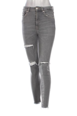 Blugi de femei Zara, Mărime S, Culoare Gri, Preț 85,99 Lei