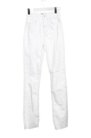 Дамски дънки Zara, Размер XXS, Цвят Бял, Цена 14,31 €