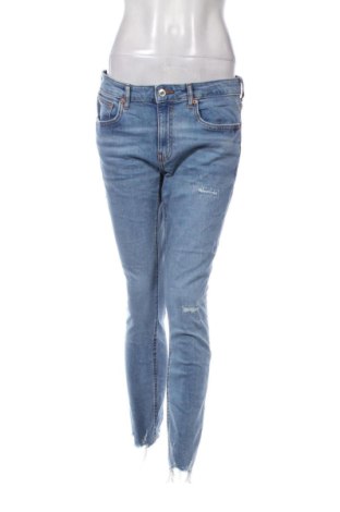 Дамски дънки Zara, Размер XL, Цвят Син, Цена 14,31 €