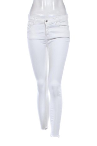 Női farmernadrág Zara, Méret M, Szín Fehér, Ár 5 785 Ft