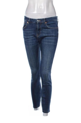 Blugi de femei Zara, Mărime M, Culoare Albastru, Preț 166,82 Lei, #136488398