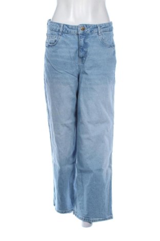 Damskie jeansy Zara, Rozmiar L, Kolor Niebieski, Cena 75,02 zł