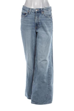 Damskie jeansy Zara, Rozmiar M, Kolor Niebieski, Cena 75,02 zł