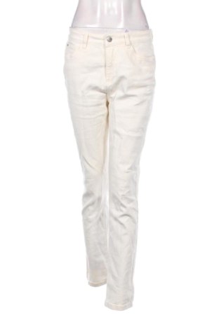 Pantaloni de velvet de femei C&A, Mărime L, Culoare Ecru, Preț 91,99 Lei