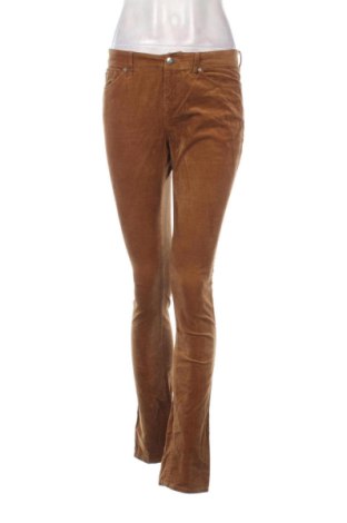 Pantaloni de velvet de femei Tommy Hilfiger, Mărime M, Culoare Maro, Preț 110,99 Lei, #136428375