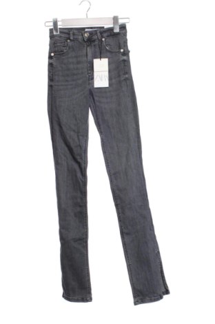 Дамски джинси Zara, Размер XXS, Цвят Сив, Цена 29,14 €