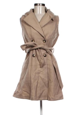 Vestă de femei SHEIN, Mărime XS, Culoare Bej, Preț 60,99 Lei, #136398453