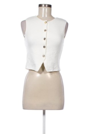 Vestă de femei Zara, Mărime S, Culoare Ecru, Preț 92,99 Lei, #136421044