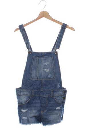 Salopetă scurtă de damă Bershka, Mărime M, Culoare Albastru, Preț 123,99 Lei