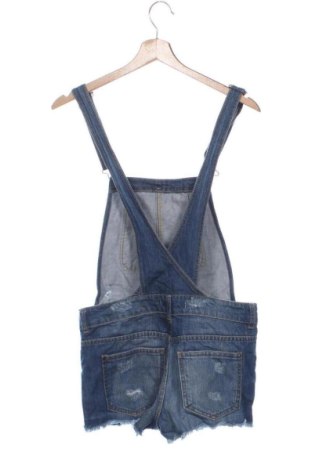 Salopetă scurtă de damă Bershka, Mărime M, Culoare Albastru, Preț 123,99 Lei