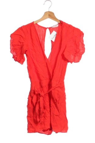 Kurzer Damenoverall Naf Naf, Größe XS, Farbe Orange, Preis 31,99 €