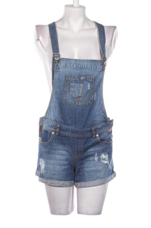 Salopetă scurtă de damă Promod, Mărime L, Culoare Albastru, Preț 50,99 Lei, #136392103