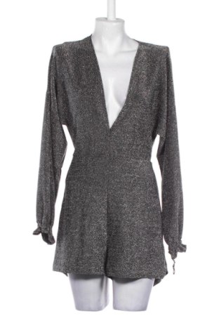 Women's short jumpsuit Unbranded, Μέγεθος L, Χρώμα Ασημί, Τιμή 20,00 €