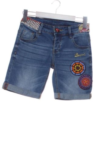 Pantaloni scurți de femei Desigual, Mărime S, Culoare Albastru, Preț 127,94 Lei